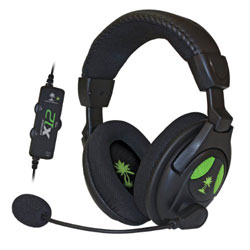 Turtle Beach Ear Force X12 Gaming Headset For Xbox 360