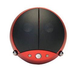 Vestalife Ladybug II Speaker Dock For iPhone & iPod - Red