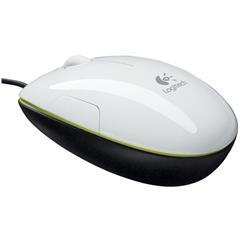 Logitech LS1 Laser Mouse - Coconut White