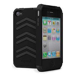Cygnett Workmate Pro Case for iPhone 4 - Black/Grey