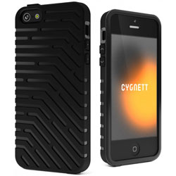 Cygnett Vector TPU Case For iPhone 5 - Black