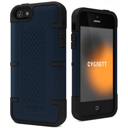 Cygnett Workmate Rugged Case For iPhone 5 - Slate Blue/Black