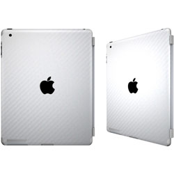 Easiskin Custom Smart Skin Case for iPad 2 - carbon white 