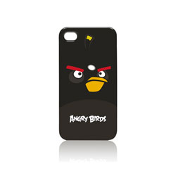 Gear4 Angry Birds iPhone 4 Case - Black Bomber