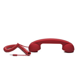Moshi Moshi Retro Handset for all mobile phones - red