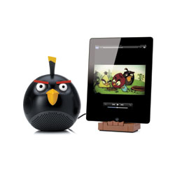 Gear4 Angry Birds Speaker For iPhone and iPod - Black Bird