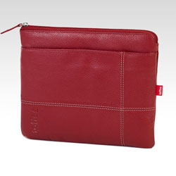 Toffee Leather Pocket Case For iPad/iPad 2/iPad 3 - Red