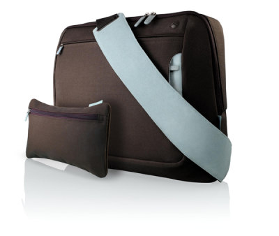 Laptop on Belkin 17 Inch Messenger Laptop Bag Chocolate Tourmaline With Free