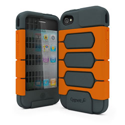 Cygnett WorkMate iPhone 4 Tough Case Grey&Orange