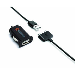 Griffin Powerjolt Micro Car Charger for iPad, iPhone and iPod