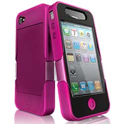 iSkin Revo4 iPhone 4 Tough Case Lush Pink